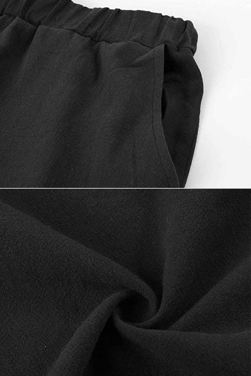 Casual Elegant 45% Linen / 55% Cotton Monochrome 2 Piece Set