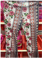 High Elastic Tight Pants Slim Sexy Print Trousers