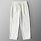 High-end Pure Asian Men's Four Seasons Fleece-lined Lycra Pants